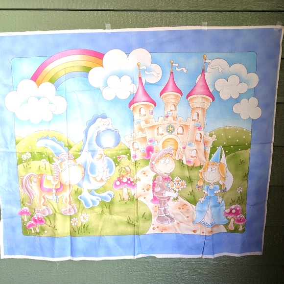 R.E.D international textiles Fairy Tale Castle with Princess, Prince and friends - Picture 1 of 7